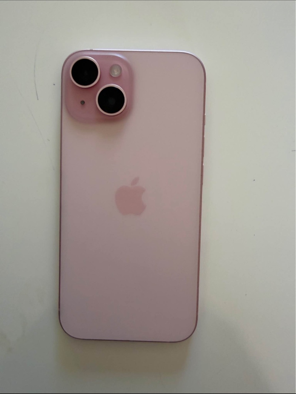 Apple iPhone in Pink with Dual Rear Cameras
